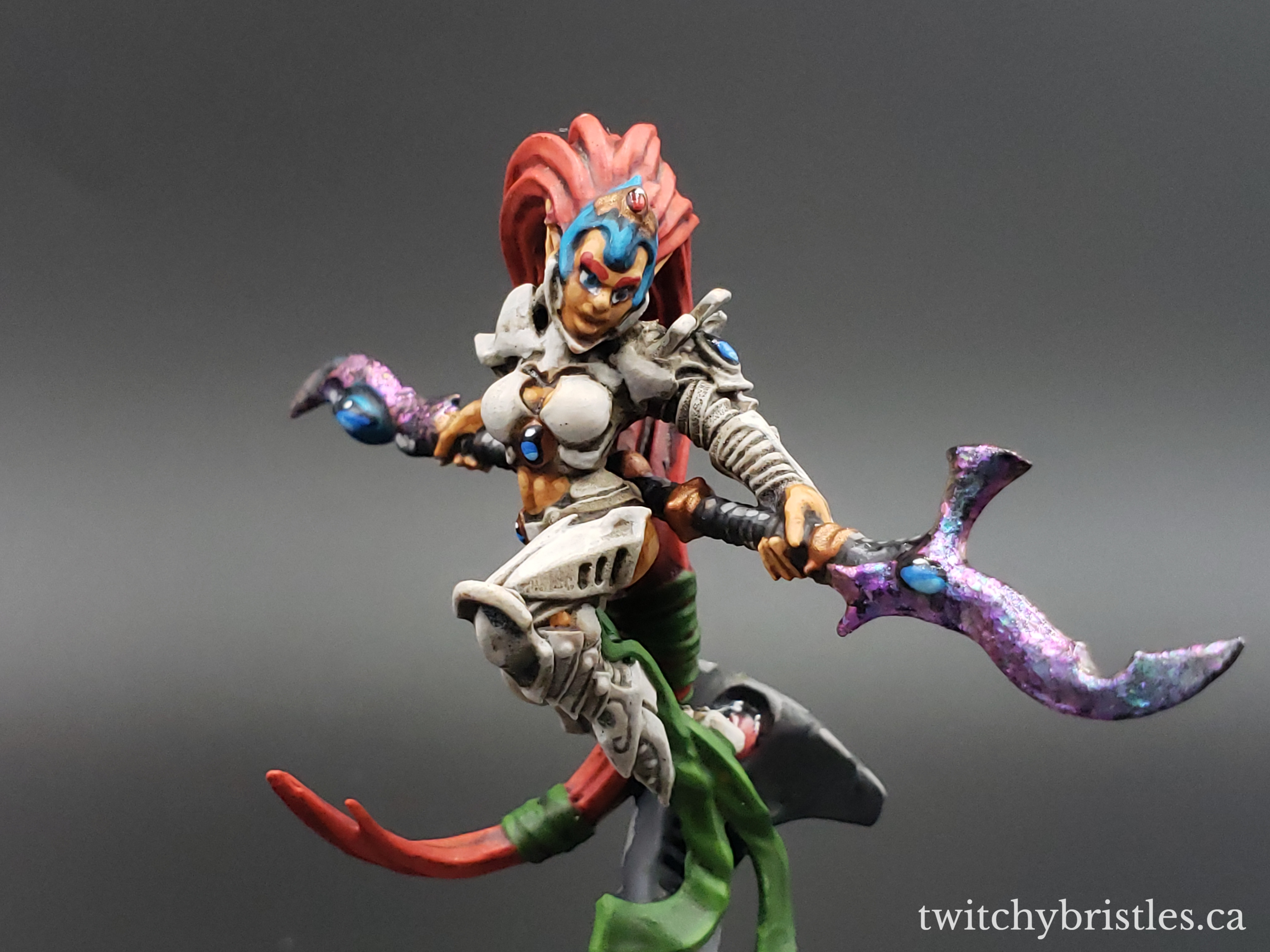 Wargame Exclusive's “Elves Phoenix” – Twitchy Bristles Painting