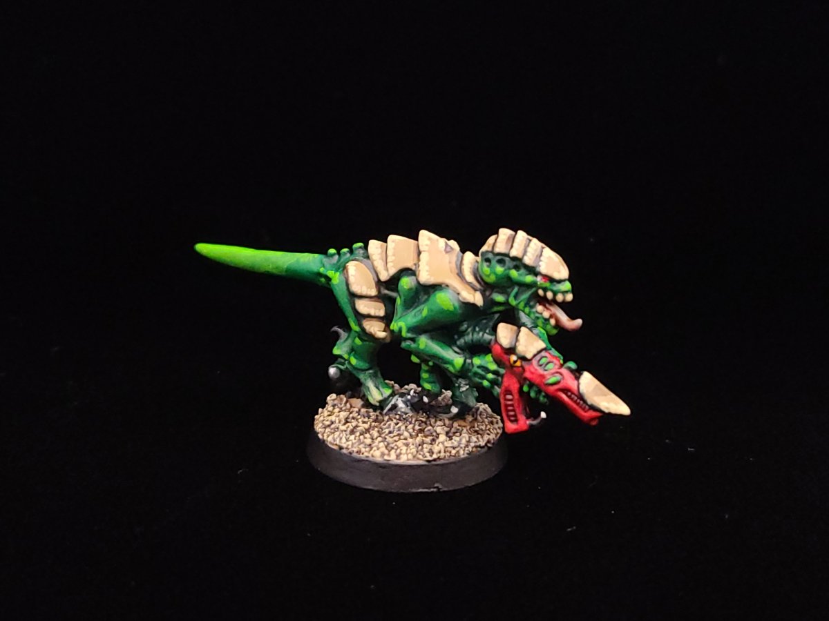 “Is that a dinosaur with a gun?” – Painting Hive Fleet Gorgon&nbsp;Termagants!